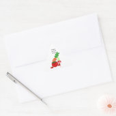 Sticker Triangulaire Légumes Dessin Animé (Enveloppe)