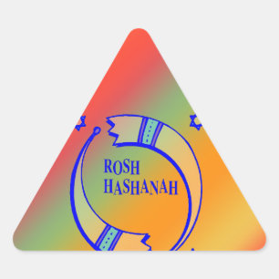 Sticker Triangulaire Les Cornes des Fêtes -