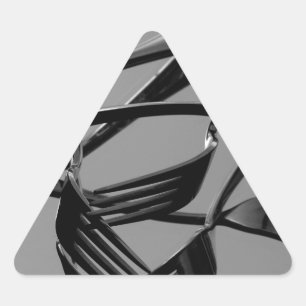 Sticker Triangulaire Levitation de la fourche