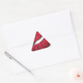Sticker Triangulaire Lèvres Lushies (Enveloppe)