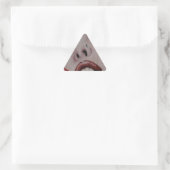 Sticker Triangulaire Lèvres rouges (Sac)