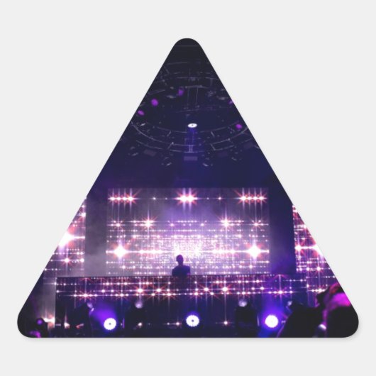 Sticker Triangulaire L'expérience vaudou-1 (Devant)