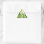 Sticker Triangulaire Lily de la Vallée (Sac)