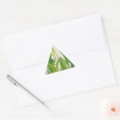 Sticker Triangulaire Lily de la Vallée (Enveloppe)