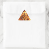 Sticker Triangulaire Lion flamand de Juda (Sac)