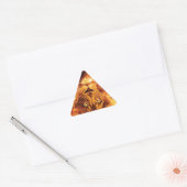 Sticker Triangulaire Lion flamand de Juda (Enveloppe)