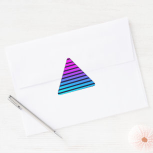 Sticker Triangulaire Logiciel vaporware