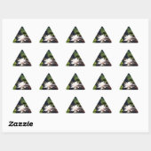 Sticker Triangulaire Lys d'eau (Feuille)