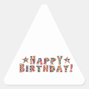 Papa De Joyeux Anniversaire Autocollants Stickers Zazzle