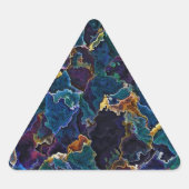 Sticker Triangulaire Marche à huile (Devant)