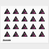 Sticker Triangulaire Masque gaz (Feuille)