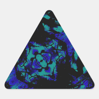 Sticker Triangulaire Matière aquatique