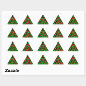 Sticker Triangulaire médicaments pour pilules rouges (Feuille)