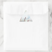 Sticker Triangulaire merci (Sac)