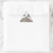 Sticker Triangulaire Metal d'artistic silver (Sac)