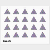 Sticker Triangulaire miroir (Feuille)
