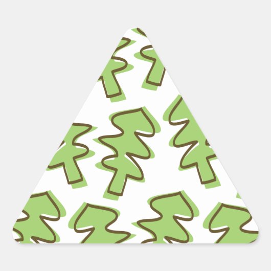 Sticker Triangulaire modèle arbre (Devant)