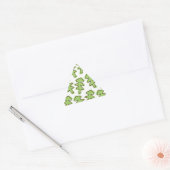 Sticker Triangulaire modèle arbre (Enveloppe)