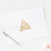 Sticker Triangulaire modèle cercle (Enveloppe)