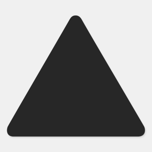 Sticker Triangulaire Modèle noir (Devant)