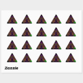 Sticker Triangulaire Mon souhait (Feuille)