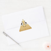 Sticker Triangulaire monkey emoji (Enveloppe)