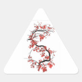 Sticker Triangulaire monogramme (Devant)