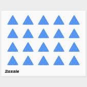 Sticker Triangulaire Motif Blue Seahorse (Feuille)