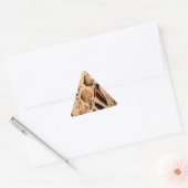 Sticker Triangulaire Motif Cheetah (Enveloppe)
