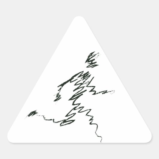 STICKER TRIANGULAIRE NAÏVE (Devant)
