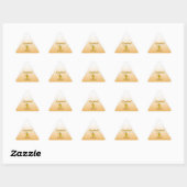 Sticker Triangulaire Nautique (Feuille)