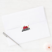 Sticker Triangulaire Nerd - Logo (Enveloppe)