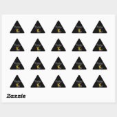 Sticker Triangulaire Neurologie Chick #4 (Feuille)