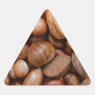 Sticker Triangulaire Noix mixtes