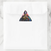 STICKER TRIANGULAIRE NORA CYBER WARRIOR TRIANGLE (Sac)