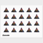 STICKER TRIANGULAIRE NORA CYBER WARRIOR TRIANGLE (Feuille)