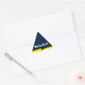Sticker Triangulaire Nous pouvons le faire Rosie (Enveloppe)