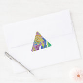Sticker Triangulaire Oeuvre Whimsical (Enveloppe)