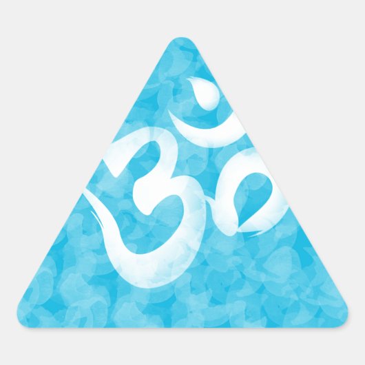 Sticker Triangulaire Om/Aum (Devant)