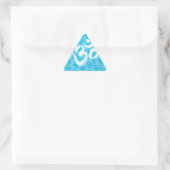 Sticker Triangulaire Om/Aum (Sac)