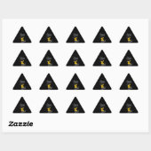Sticker Triangulaire Opéra Chick #4 (Feuille)