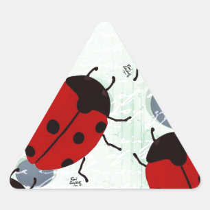 STICKER TRIANGULAIRE ORDINATEURS PORTABLES