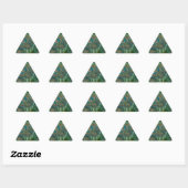 Sticker Triangulaire Pacock (Feuille)