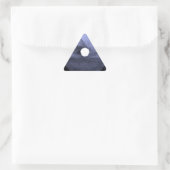Sticker Triangulaire pales d'ouverture de lentille (Sac)