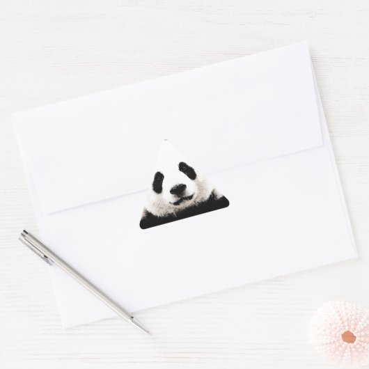 Sticker Triangulaire Panda (Enveloppe)