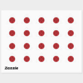 Sticker Triangulaire Papa Legba Veve (Feuille)
