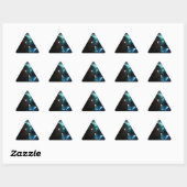 Sticker Triangulaire Papillons de nuit (Feuille)