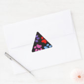 Sticker Triangulaire Paquets multicolores (Enveloppe)