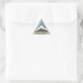 Sticker Triangulaire Parc national du district de Peak (Sac)