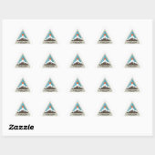 Sticker Triangulaire Parc national Forillon (Feuille)